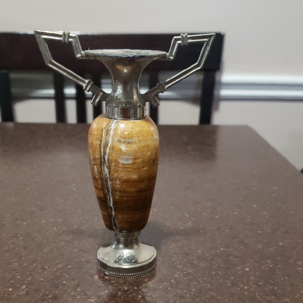 MOD DEP  Onyx Vase/candle stick holder